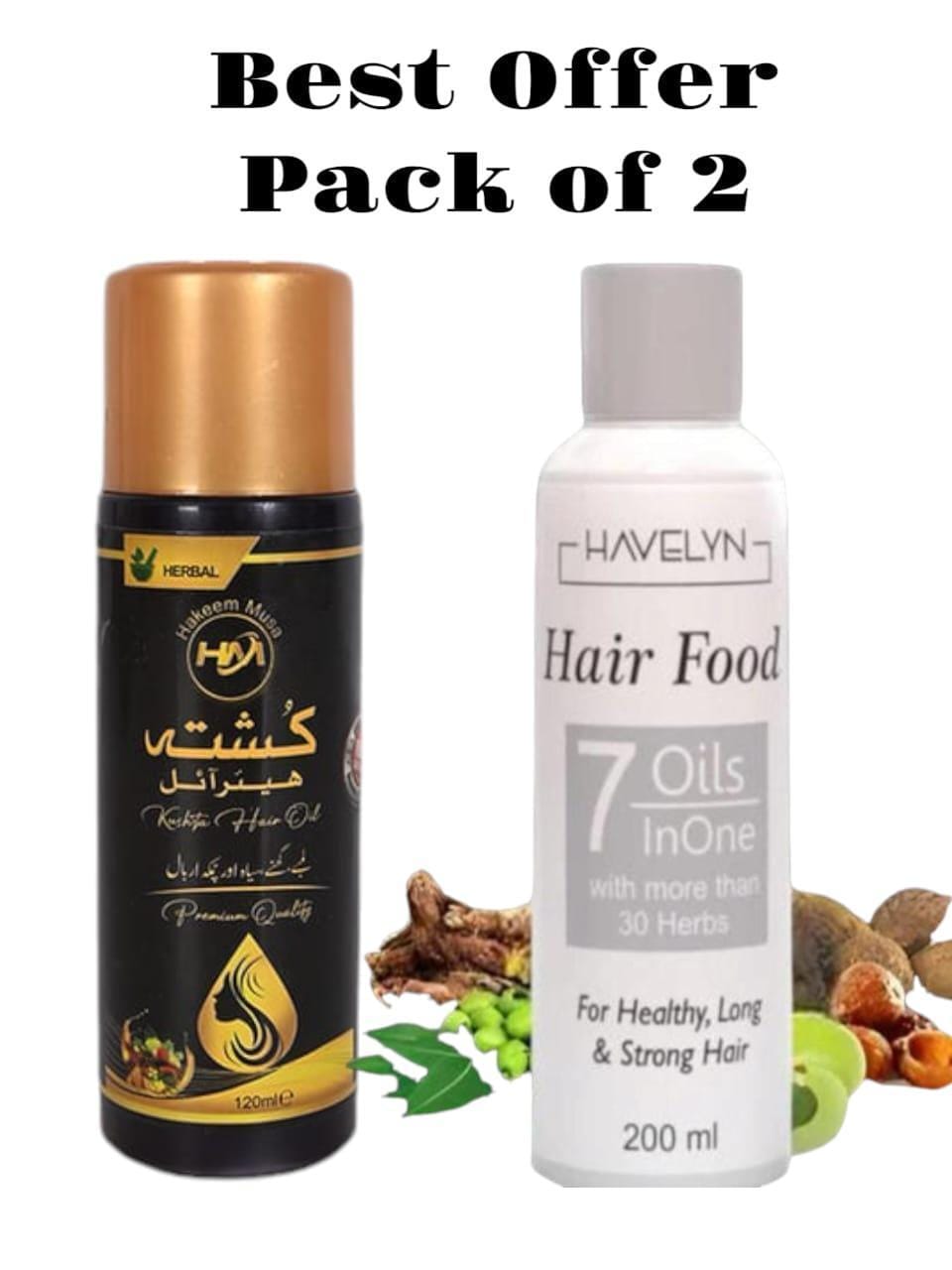 HAIR FOOD AND KUSHTA OIL