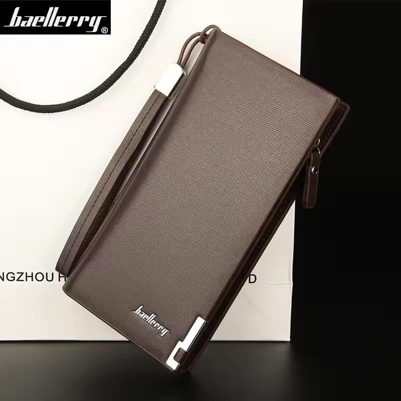 BACELLERY MENS LEATHER WALLET
