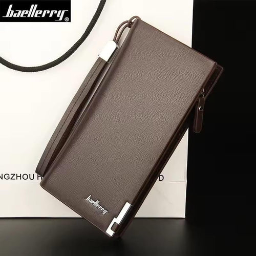 BACELLERY MENS LEATHER WALLET