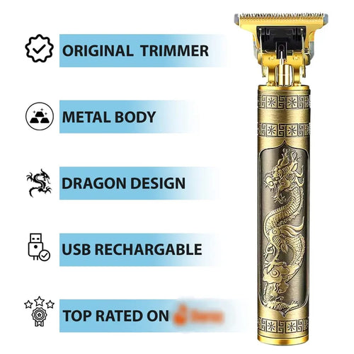 FOIL BLADE UNISEX HAIR TRIMMER T9 VINTAGE TRIMMER MENS