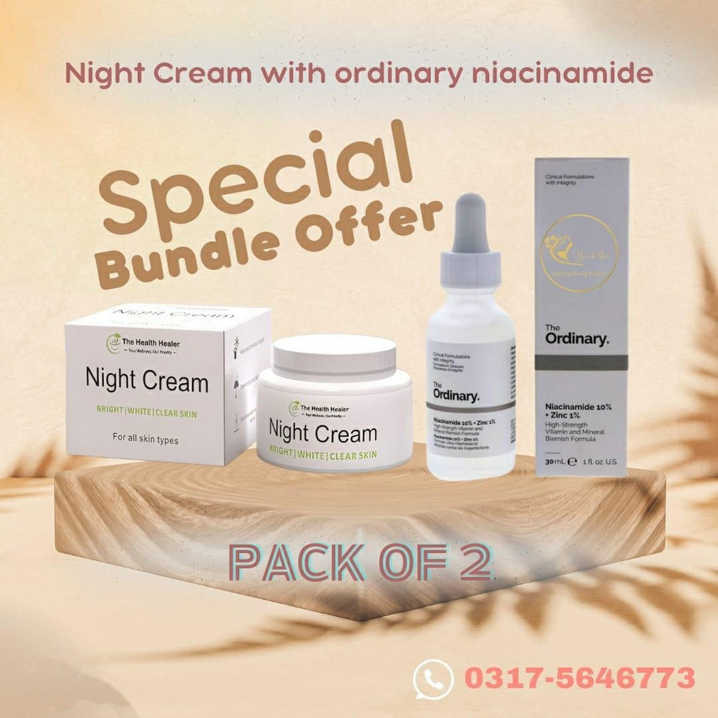 NIACINAMIDE SERUM AND NIGHT CREAM